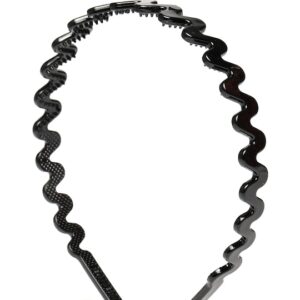 Women Black Spiral Hairband
