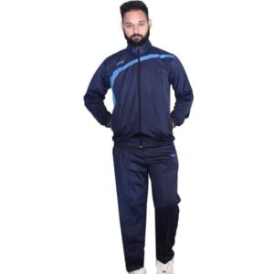 Kasrat Navy Sky blue Super Poly  Sport wears tracksuit