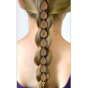 Antique Royal Choti Pieces Hair Jewelry- ACCHTJMS352G