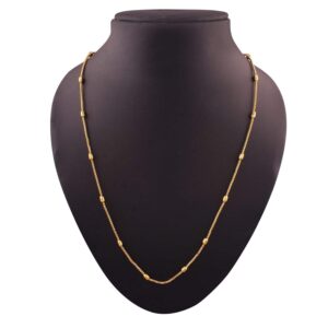 Contemporary Gold Plated Daily Wear Single Chain for women