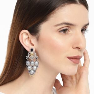 Silver-Plated Classic Drop Earrings
