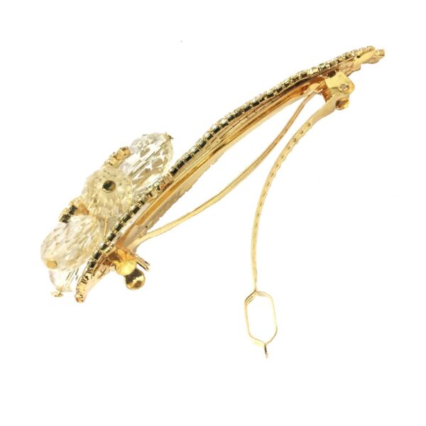 Accessher designer studded back clip hair accessories for Women-HP0317GC185GCGW - access-her