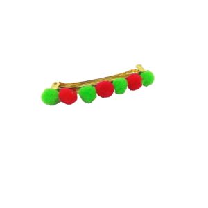 Quirky, Trendy, Fashionable Pom Pom Hair accessories- HP0417125GCPOMGR
