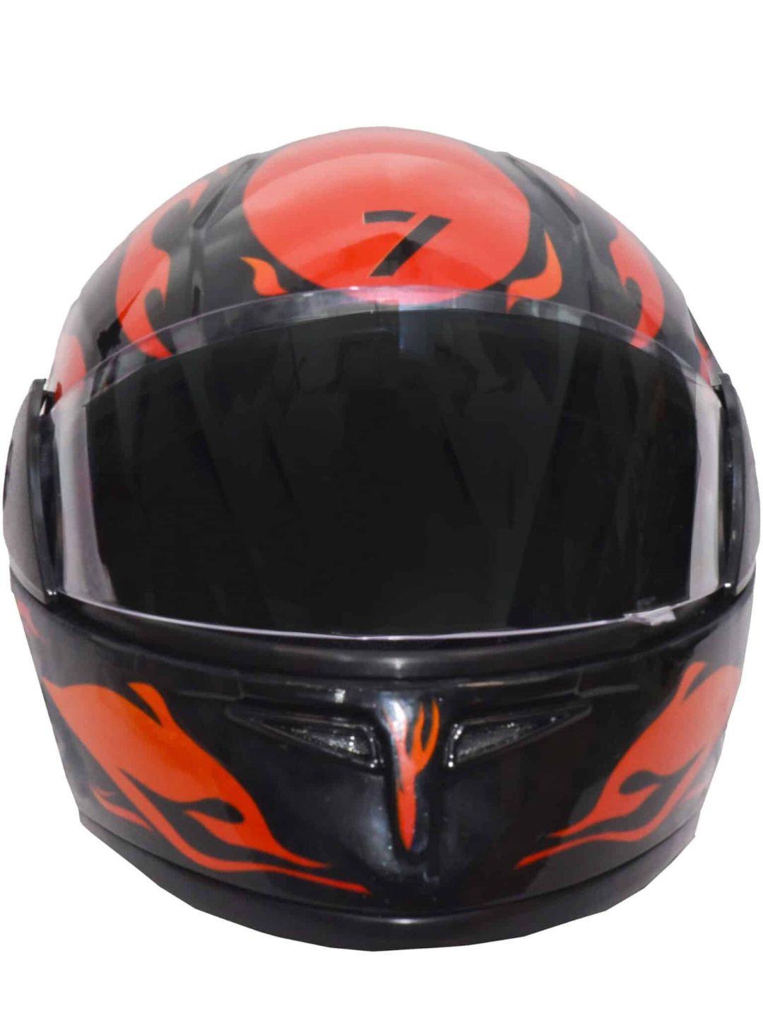 7 Mile Stone Full Face Helmet for Men (Red / Black)