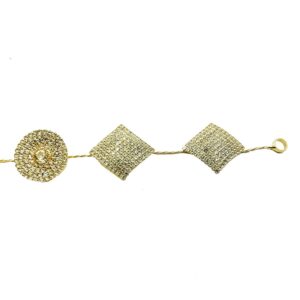 Studded hair accessory Tiara With bobby pin