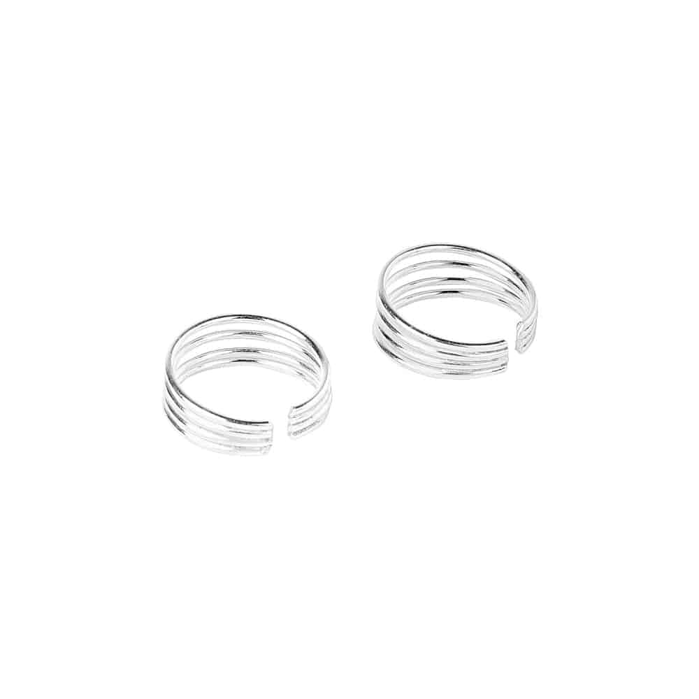 AccessHer 92.5 - 925 Sterling Silver Traditional 3 Layer