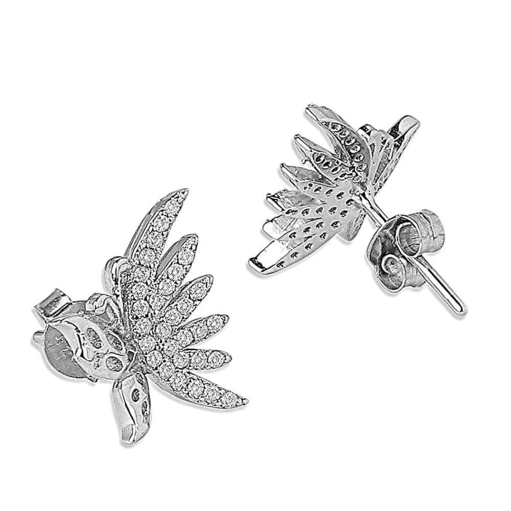 AccessHer 92.5/925 Sterling Silver CZ stone Butterfly