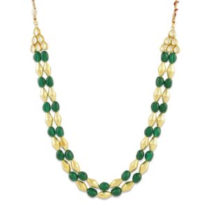 AccessHer dholki beads necklace with earrings