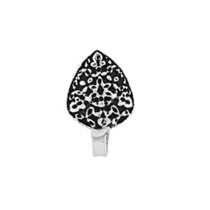Antique Tribal Inspired Oxidised Clip on Nose Pin for Women