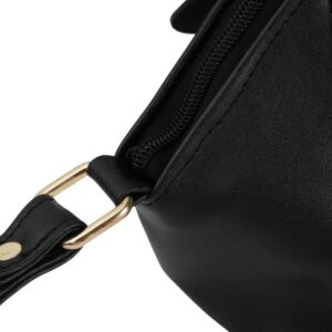 AccessHer Black Solid Sling Bag