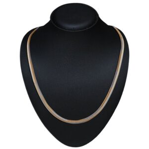 Contemporary Daily Wear Dual Tone Necklace Chain