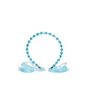 Girls Beaded Hairband With Lace-HB0221RR50BL