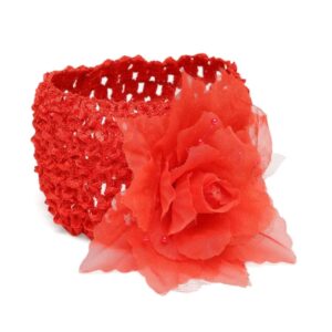 Girls Cotton Floral Hairband-HB0221RR70R