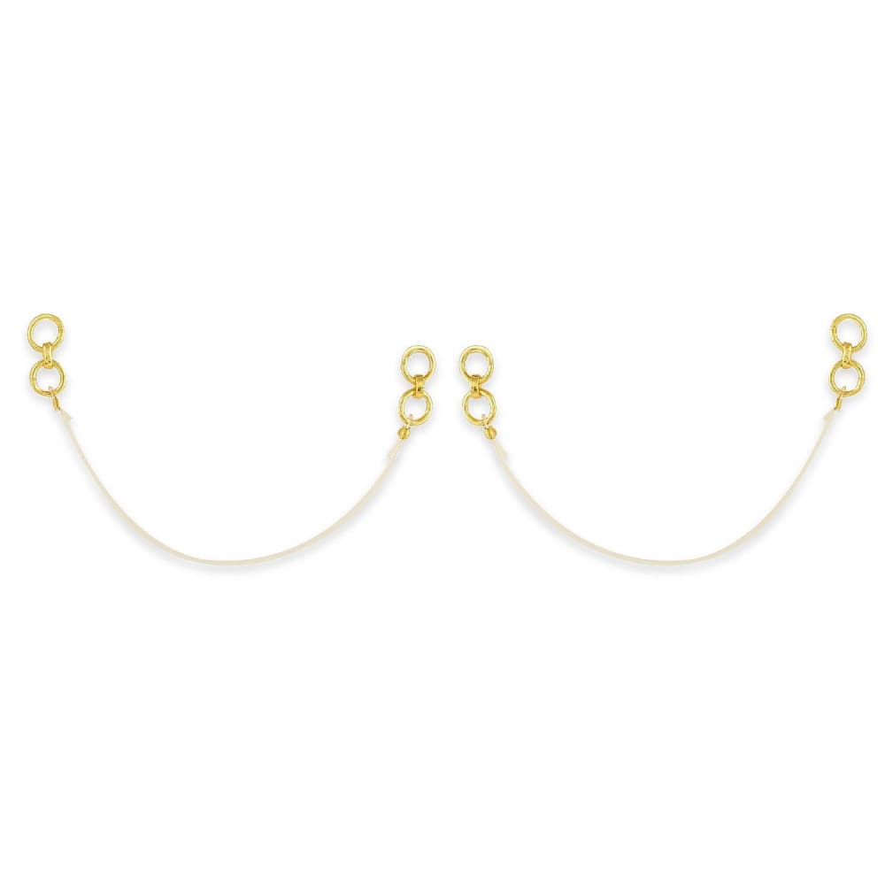 Gold Color Plastic Material Earring support Ear