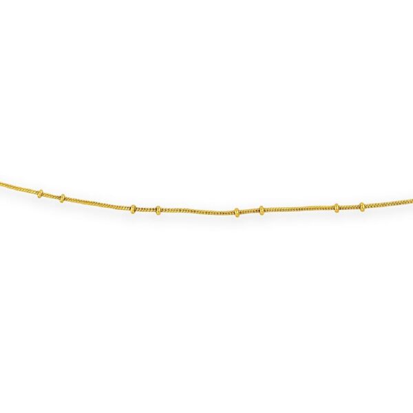 KB0518KJ91309G -AccessHer Gold Color Copper Material Chain kamarband - access-her