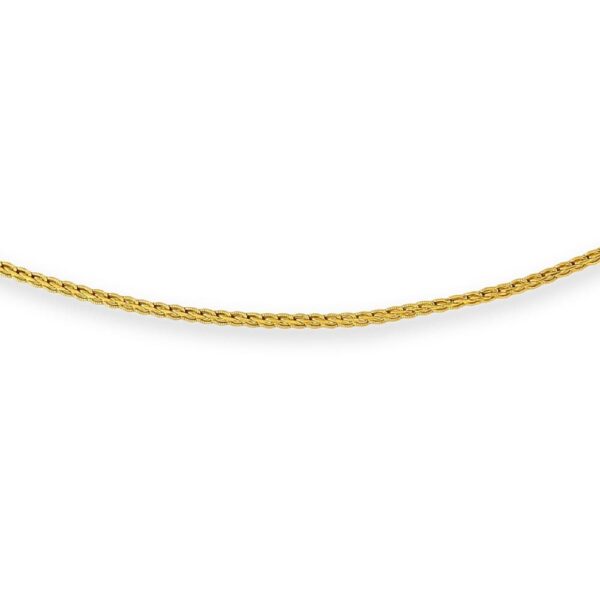 Gold Color Copper Material snake chain gold