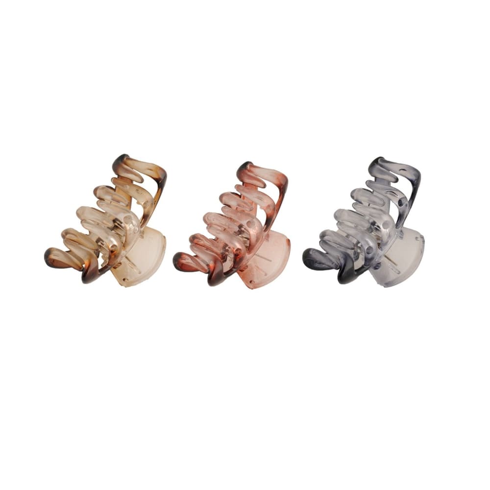 Multi Color Acrylic Material Stone Butterfly clip Pack of
