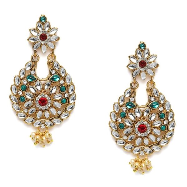 Accessher Bridal Kundan Jewellery set For women And