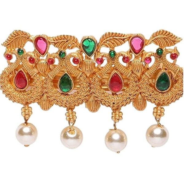 Ethnic Traditional Matte Gold Bridal Antique Jewellery |