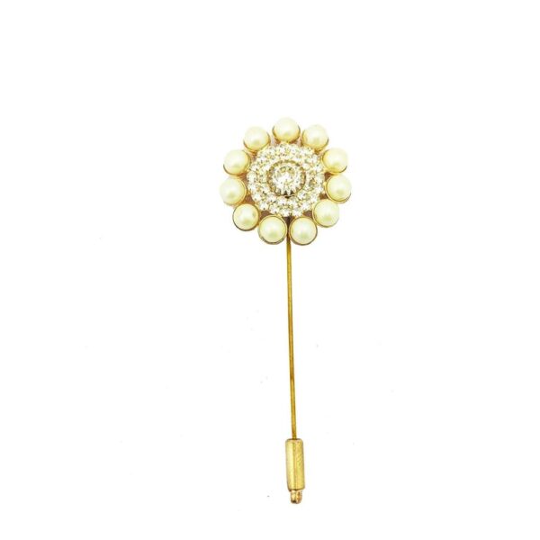AccessHer Metal Flower Lapel Pins/ Brooches for Men - access-her