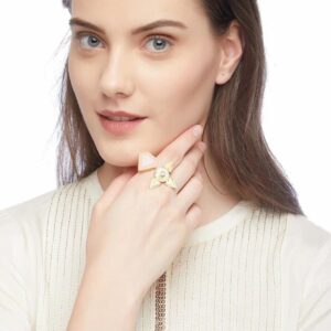 Moonstone Stylish Statement Finger Ring for Women