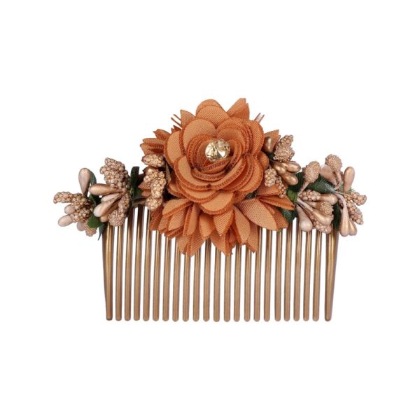 Accessher multicolor pack of 3 acrylic comb indo Western