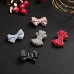 Multicolour Fabric Hair Pins Pack of 5 for Women