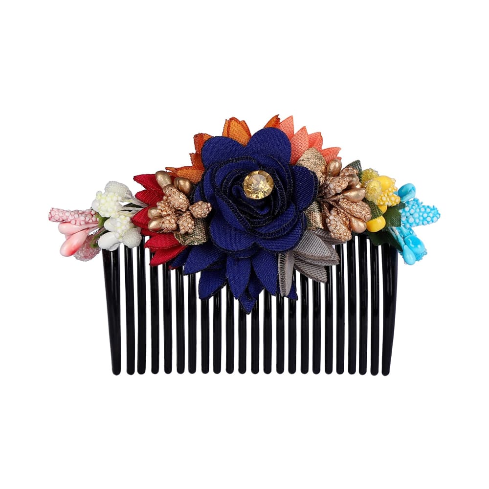 Accessher Floral Hair comb Clip