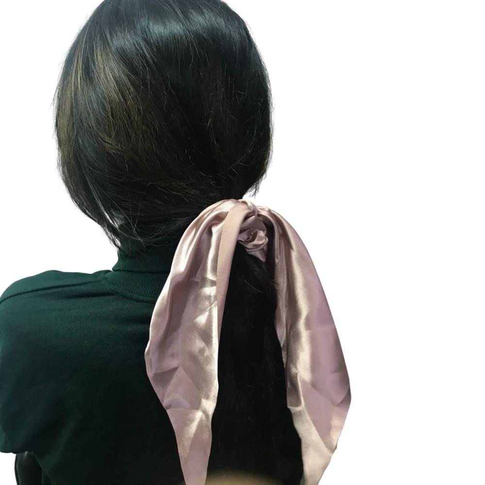 Accessher 6Pcs Hair Scrunchies Silk Satin Scarf /Hair Ties