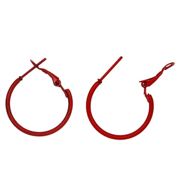 ACCESSHER Women’s brass Round Hoop Earrings Pack of 8