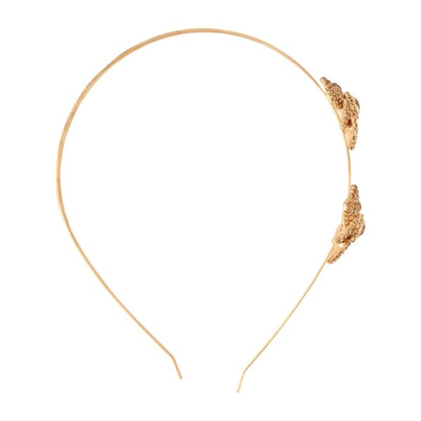 Gold Plated Wedding Party wear Hair Band with