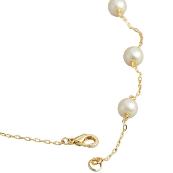 Accessher Gold plated contemporary western long chain