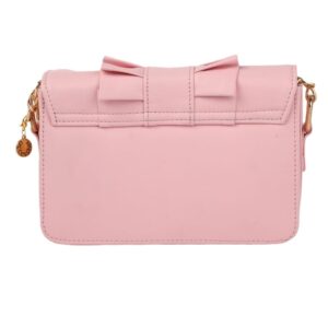 AccessHer Pink Solid Sling Bag