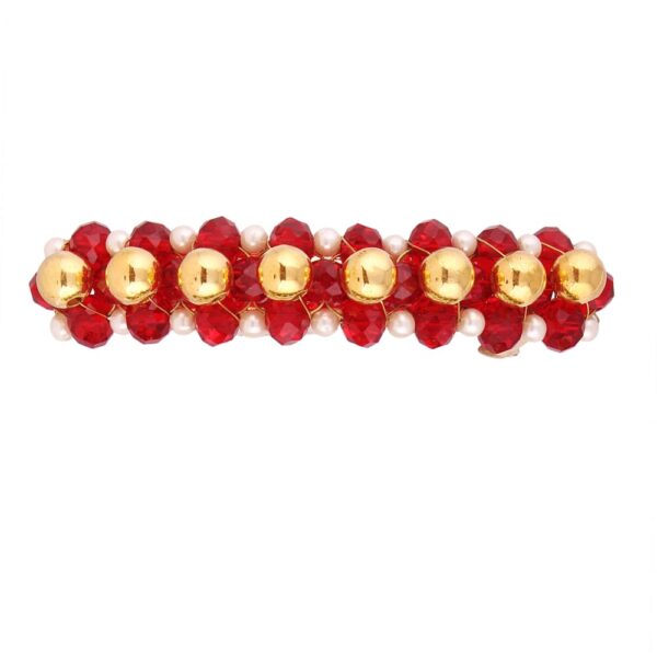 Designer Back Clip Hair Accessories with Pearls and
