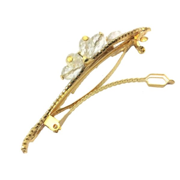 Accessher designer studded back clip hair accessories for Women-HP0317GC166GCGW - access-her