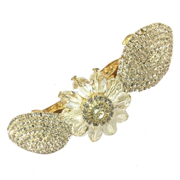 Accessher designer studded back clip hair accessories for Women-HP0317GC161GCGW - access-her