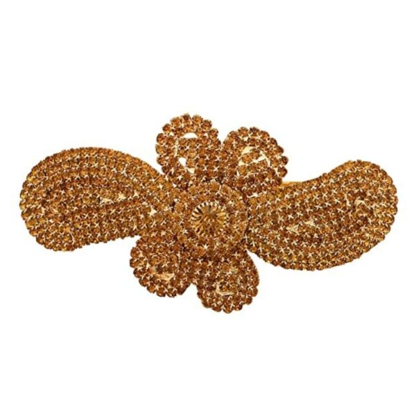Accessher Designer Studed Back Hair Center Clip with