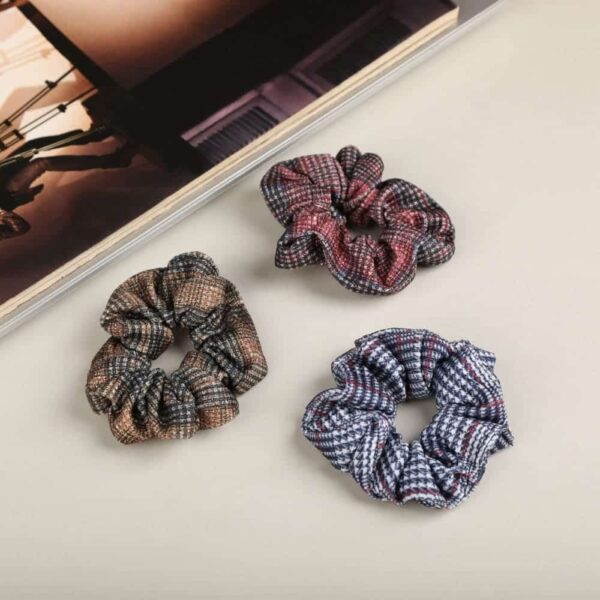 Scrunchies Satin Silk Hair Accessories Rubber Bands For