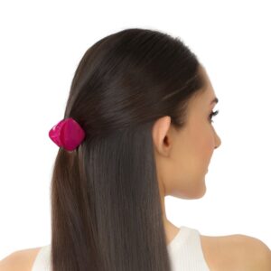 Set of 6 Geometric Shape Multicolor Acrylic Hair Clutcher/ Hair Claw Clips for Women