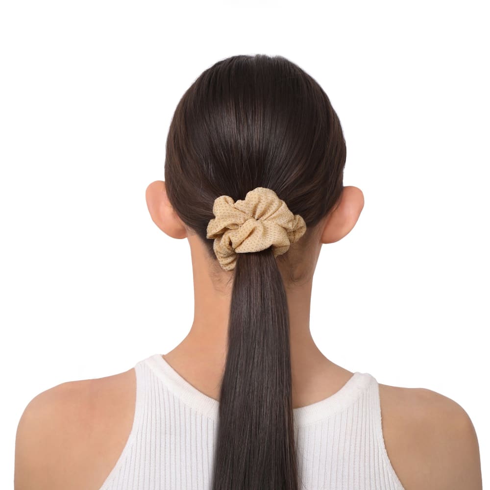 Set of 6 Hair Scrunchies Satin Silk Hair Accessories Rubbers