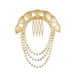 Studded Hair Jewelery Choti Billai,jooda pin, Hair accessory- CHT0617GC4005GFLCT