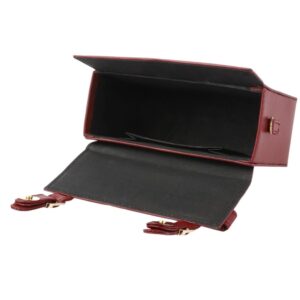 Stylish Maroon Faux Leather Side Hand Bag Sling Bag for Women