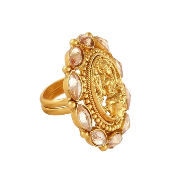 Temple Inspired Traditional Finger Ring