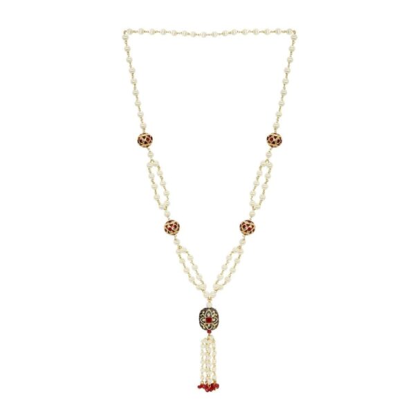 Traditional Ethnic Gold Plated Necklace Set with