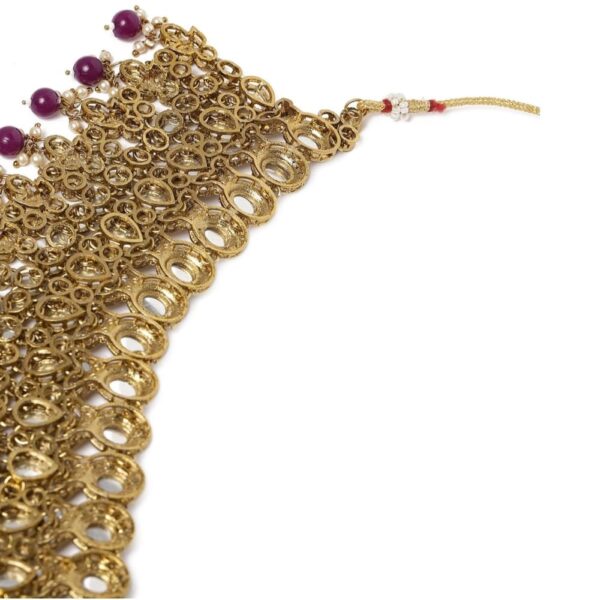 Gold-Plated AD-Studded Handcrafted Jewellery