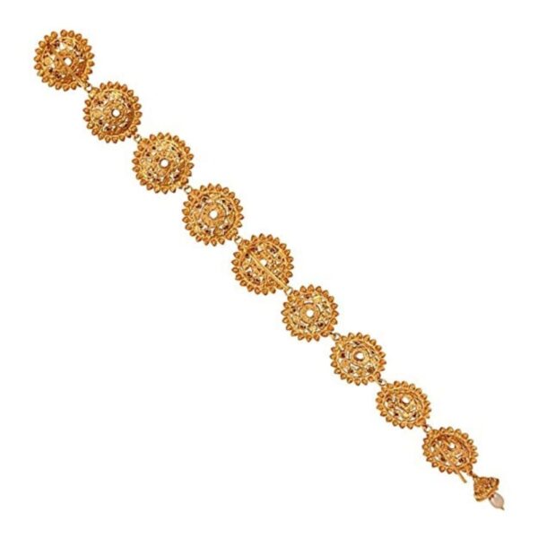 ACCESSHER Traditional Ethnic Royal Round Choti Piece with