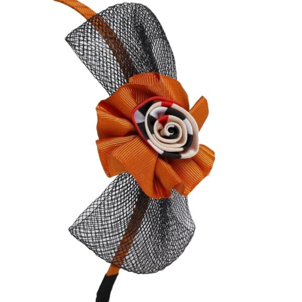 Women Hairband With Net Bow-HB0221RR90BB