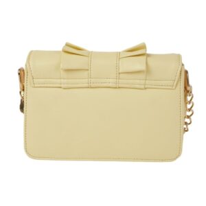 AccessHer Yellow Solid Sling Bag