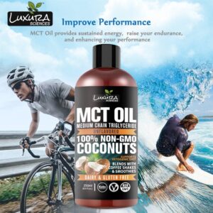 Luxura Sciences Organic MCT Oil For Weight Loss