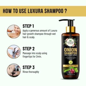 Onion Hair Growth Shampoo | Best Shampoo for Hair Fall